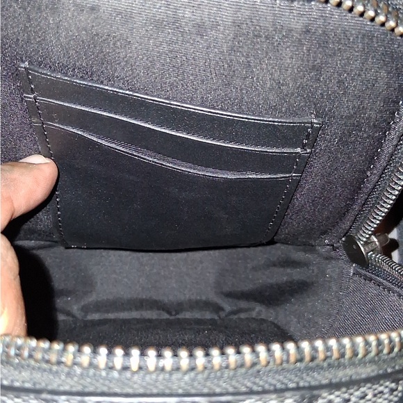 Men's Black and Gray coach Crossbody Bag - Picture 5 of 8